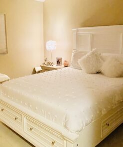 Queen Size 4 Piece Sheet Set - Comfy Breathable & Cooling Sheets - Hotel Luxury Bed Sheets for Women & Men - Deep Pockets, Easy-Fit, Extra Soft & Wrinkle Free Sheets - White Oeko-Tex Bed Sheet Set 01 - White Queen 27 71sgKKCTuSL