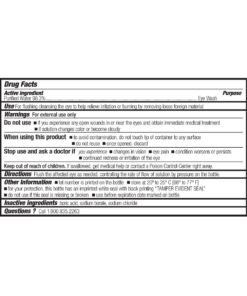 Pac-Kit 7-009 5-Piece Eye Flush Kit with 1 Oz. Eye Wash Solution, 2 Eye Pads and 2 Adhesive Strips 7-009-001 13 71sgLWUHDaL