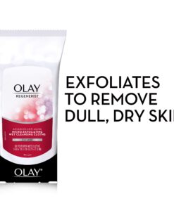 Alternative view of Olay Regenerist Micro-Exfoliating Wet Cleansing Cloths, 30 Count (Pack of 3) 30 Count (Pack of 3)