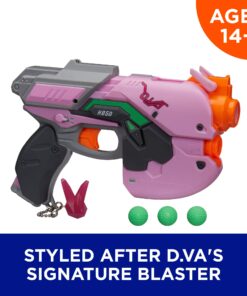 Overwatch D.Va Nerf Rival Blaster with 3 Overwatch Rival Rounds Standard 23 71sh8yqZuRL