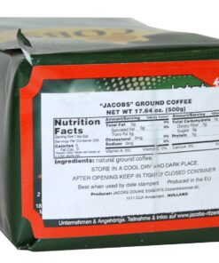 Jacobs Kronung Ground Coffee 500 Gram / 17.6 Ounce (Pack of 3) Kronung 500 Gram / 17.6 Ounce (Pack of 3) 1.1 Pound (Pack of 3) 11 71sjMjLvlL