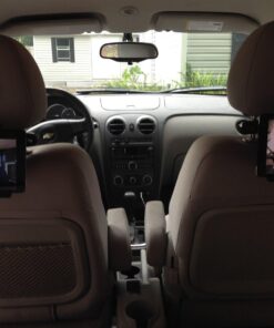 Okra 360° Degree Adjustable Rotating Headrest Car Seat Mount Holder for iPad, Samsung Galaxy,Motorola Xoom, and All Tablets Up to -10.1" 40 71sjOfYqS2L