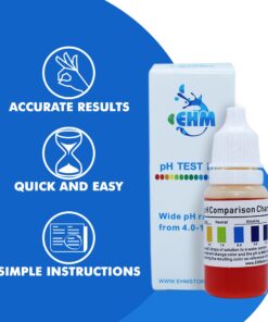 Alkaline Water (ph Test Kit) for Drinking Water Measures pH Level of Water More Accurately Than Test Strips pH Starter Kit Drops Easy to Use 23 71skvEeX2UL