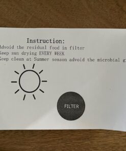 Utopia Kitchen Compost Bin for Kitchen Countertop - 1.3 Gallon Compost Bucket for Kitchen with Lid - Includes 1 Spare Charcoal Filter (Silver) Silver 49 71slu2nRCRL