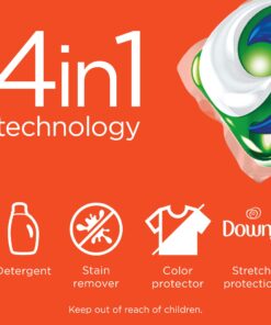 Tide PODS 4 in 1 with Downy, Laundry Detergent Soap PODS, April Fresh Scent, 73 Count, Packaging May Vary 23 71smeDKzTsL