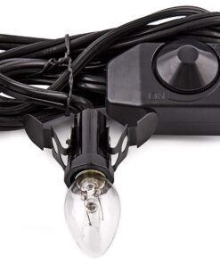 CRYSTAL DECOR 2 Natural Himalayan Pink Salt Lamp w/Bulb & Cord ~7 in 27 71smnQL1yBL