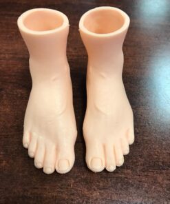 Set of 2 Rubber Finger Feet Mini Puppets Left & Right 24 71smz8qSNsL 2