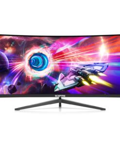 Sceptre 34-Inch Curved Ultrawide WQHD Monitor 3440 x 1440 R1500 up to 165Hz DisplayPort x2 99% sRGB 1ms Picture by Picture, Machine Black 2023 (C345B-QUT168) 34" Curved WQHD 165Hz 26 71so3GRdO4L