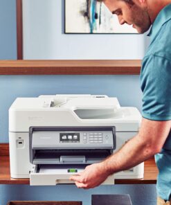 Brother MFC-J6545DW INKvestmentTank Color Inkjet All-in-One Printer with Wireless, Duplex Printing, 11" x 17" Scan Glass and Upto 1-Year of Ink-in-Box, MFC-J6545dw, Amazon Dash Replenishment Ready New Model: MFCJ6545DW 28 71solSkVscL