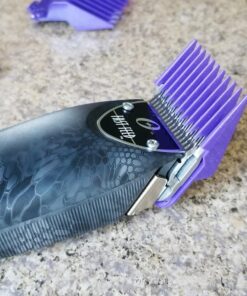 Andis 01410 Professional Master Clipper Guards - Dual Magnet Comb Set – Small, fits for MBA, MC-2, ML, PM- & PM-4, Waterproof – Purple, Set of 5 5-Comb Set 23 71sotXuR2QL