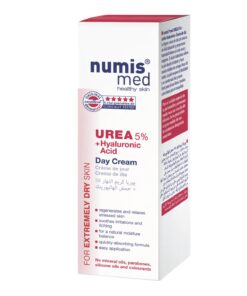 Alternative view of Numis Med UREA 5% Day Cream + Hyaluronic Acid for Extremely Dry Sensitive Skin from Germany Dermatologist Tested 5 Star Guarantee Paraben Free Vegan Moisturizes & Protects Extremely Dry Skin 50 ml Original