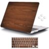 iCasso Compatible with MacBook Air 13 inch Case (Release 2010-2017 Older Version), Hard Shell Plastic Protective Case & Keyboard Cover Only for MacBook Air 13 Inch Model A1369/A1466 - Brown 12 71spV2kfNeL