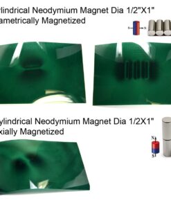 CMS MAGNETICS - 4x6" Green Magnetic Flux Viewing Film for Revealing Hidden Magnetic Field Patterns in Permanent Magnets for Science Projects, Research and STEM Education in Magnetism 4 x 6" Green Film 15 71sqx58YVeL