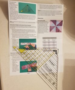 Dritz Fons & Porter R7843 Half & Quarter Ruler 15 71sr4 YRBDL