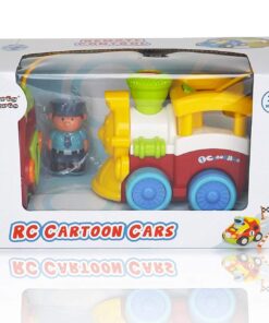 Liberty Imports My First Cartoon RC Remote Control Cars for Toddlers Ages 1-3, Radio Control Toy for Baby, Kids 18 Months+ (Train) Train 13 71srLWsTa4L