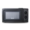 COMMERCIAL CHEF 0.6 Cubic Foot Microwave with 6 Power Levels, Small Microwave with Grip Handle, 600W Countertop Microwave with 30 Minute Timer and Mechanical Dial Controls, Black 0.6 Cubic Feet 5 71ssq5u3i9L