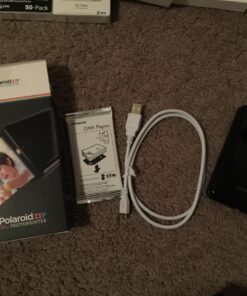 Zink Polaroid ZIP Wireless Mobile Photo Mini Printer (Black) Compatible w/ iOS & Android, NFC & Bluetooth Devices 22 71sswqkAz8L
