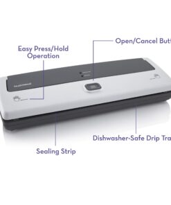 Seal-a-Meal Manual Vacuum Sealer System & Starter Bags - FSSMSL0160-000,White 34 71stl1riv7L