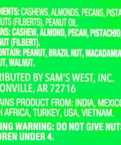 Member's Mark Unsalted Deluxe Mixed Nuts (34 oz.) 4 71sv7j3wiEL