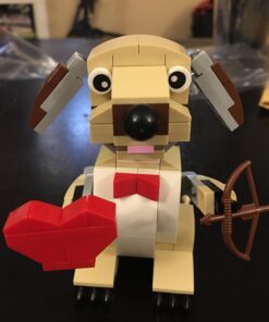 LEGO Bricks & More Valentines Cupid Dog 40201 Building Kit 21 71svekE6eVL