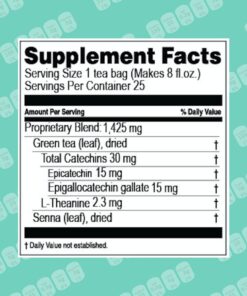 Hyleys Slim Tea Acai Berry Flavor - Weight Loss Herbal Supplement Cleanse and Detox - 25 Tea Bags (1 Pack) 25 Count (Pack of 1) 29 71sw4GMAHEL