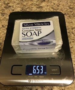 Silver Miracles - Extra Strength Colloidal Silver Soap Unscented 7 Ounce (Pack of 1) 37 71swxI3CbLL