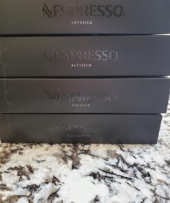 Nespresso Capsules VertuoLine, Dark Assortment Variety Pack, Dark Roast , 40 Count Coffee & Espresso Pods, Brews 7.8 oz and 1.35oz 40 Piece Assortment 33 71sxfzeGfSL