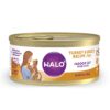 Halo Indoor Wet Cat Food, Grain Free, Turkey & Duck 5.5 Oz Can (Pack of 12) 72 71sxxt6iQxL