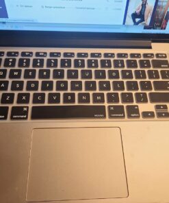 MOSISO Silicone Keyboard Cover Compatible with MacBook Air 13 inch A1466 A1369 2010-2017&Compatible with MacBook Pro 13/15 inch (with/Without Retina Display, 2015 or Older Version), Black 43 71sy Rf3oL