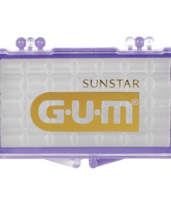 GUM - 723RQC Orthodontic Wax with Vitamin E and Aloe Vera, For Braces, Wires & Partial Dentures Unflavored 1 ct 12 71syl3n6pFL