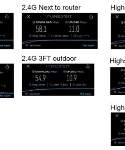 TP-Link WiFi Extender with Ethernet Port, Dual Band 5GHz/2.4GHz , Up to 44% more bandwidth than single band, Covers Up to 1200 Sq.ft and 30 Devices, signal booster amplifier supports OneMesh(RE220) 49 71sywlMLJxL