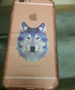 Wolf Modern Art Design Vinyl Sticker - Car Phone Helmet - Select Size (A) X-Small: 2.5" 12 71sz8AWPpJL