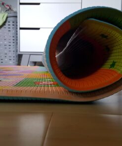 Baby Care Play Mat (Large, Playful - Pinko & Friend) 82'' x 55'' Original One-Piece Reversible Rollable Waterproof Play Mat for Infants, Babies, Toddler, and Kids Large 51 71szCrfPoUL
