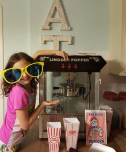 Great Northern Popcorn Black Bar Style Lincoln 8 Ounce Antique Popcorn Machine (Bar Style) Machine Only 45 71szVQyCkmL