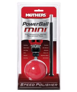 Mothers 05141-6 PowerBall Mini Metal Polishing Tool, (Pack of 6) Mini, (Pack of 6)