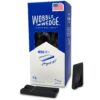 Wobble Wedges Rigid Plastic Shims, 75 Pack - MADE IN USA - Multi-Purpose Shim Wedges for Home Improvement & Work - Plastic Wedge, Table Shims, Toilet Shims, Furniture Levelers, & Leveling Feet - Black 34 71t2ehOEzL