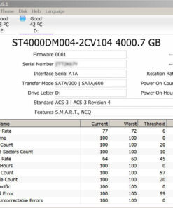 Seagate BarraCuda 4TB Internal Hard Drive HDD – 3.5 Inch Sata 6 Gb/s 5400 RPM 256MB Cache For Computer Desktop PC – Frustration Free Packaging ST4000DMZ04/DM004 37 71t4qUVwIIL