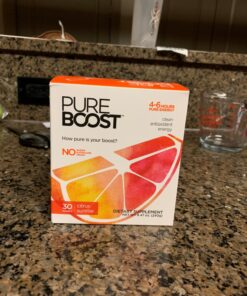 Pureboost Clean Energy Drink Mix + Immune System Support. Sugar-Free Energy with B12, Multivitamins, Antioxidants, Electrolytes (Citrus Sunrise, 30 Count) Citrus Sunrise 47 71t5KFnOdtL