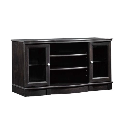 Sauder Regent Place Panel Tv Stand, For TV's up to 50", Estate Black finish