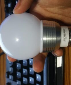 Kobra LED Color Changing Light Bulb with Remote Control - 16 Different Color Choices Smooth, Fade, Flash or Strobe Mode - Smart Remote Lightbulb - RGB & Multi Colored 2 Count (Pack of 1) 48 71t5aORzylL