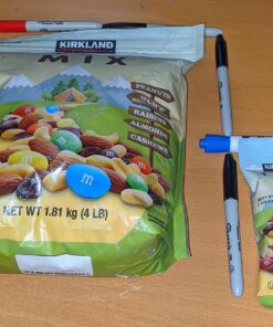 Signature Trail Mix, Peanuts, M and M Candies, Raisins, Almonds and Cashews, 4 Pound (249965) Cashews,Almonds,Peanuts 4 Pound (Pack of 1) 13 71t5hbvyBL