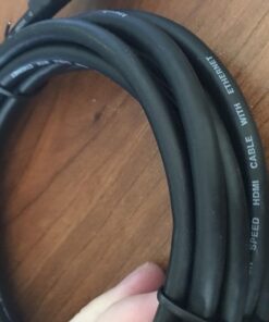 Amazon Basics 2-Pack HDMI Cable, 18Gbps High-Speed, 4K@60Hz, 2160p, Ethernet Ready, 10 Foot, Black 10 Feet 52 71t6 EDjAOL