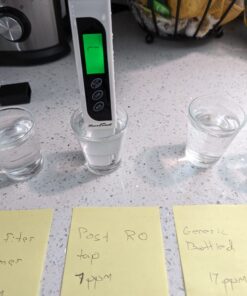 HoneForest Water Quality Tester, Accurate and Reliable, TDS Meter, EC Meter & Temperature Meter 3 in 1, 0-9990ppm, Ideal Water Test Meter for Drinking Water, Aquariums, etc. 40 71t6xljFA8L