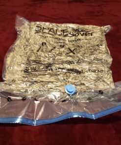 Spacesaver Space Bags Vacuum Storage Bags (Jumbo 10pk) Save 80% Clothes Storage Space - Vacuum Bags for Comforters, Blankets, Bedding, Clothing - Compression Seal for Closet Storage. Pump for Travel 10 Pack Jumbo 58 71t7yGYtcL