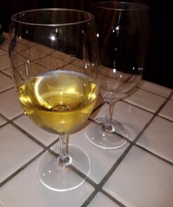 MICHLEY Unbreakable Wine Glasses, 100% Tritan Plastic Shatterproof Large Wine Glasses 20 oz, Set of 2 30 71t83HfwryL