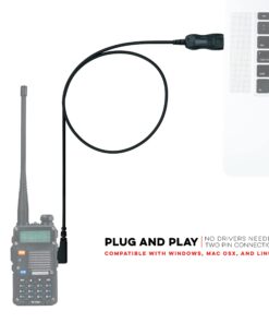 BTECH PC03 FTDI Universal Plug & Play USB Programming Cable, Baofeng, Kenwood Radios - Compatible with UV-5R, BF-F8HP, GMRS-V2, UV-82HP & More - Easy Setup, No Driver Needed 25 71t9BAaHhCL