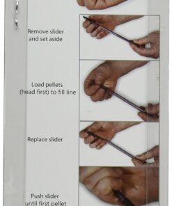 Air Venturi Pellet Pen, Available in .177 (Blue) and .22 (Green) Holds 15 (.22-cal) 14 71t9GA x5fL