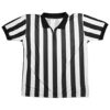 Crown Sporting Goods Men's Official Black & White Stripe Referee / Umpire Jersey – Pro-style Ref Uniform, Great for Basketball, Football, & Soccer Medium 3 71t9Jsmxp8L