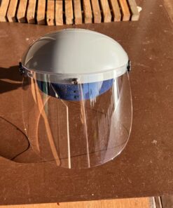 Sellstrom Advantage Series Face Shield - Clear Window with Standard Binding - Comfortable Ratcheting Headgear, ANSI Z87.1+ (S30120) 1 Count (Pack of 1) 26 71t9MZ3PPLL