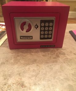 Honeywell Safes & Door Locks 5005P Steel Security Safe with Digital Lock, 0.17-Cubic Feet, Pink 35 71t9UtzT7JL